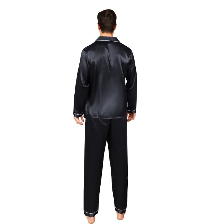 Ice Silk Men's Pajama Set