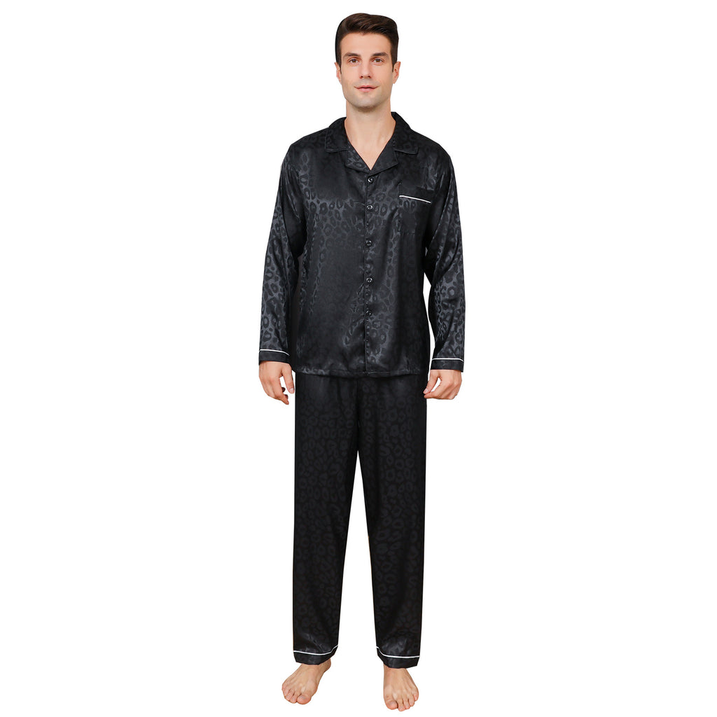 Ice Silk Men's Pajama Set