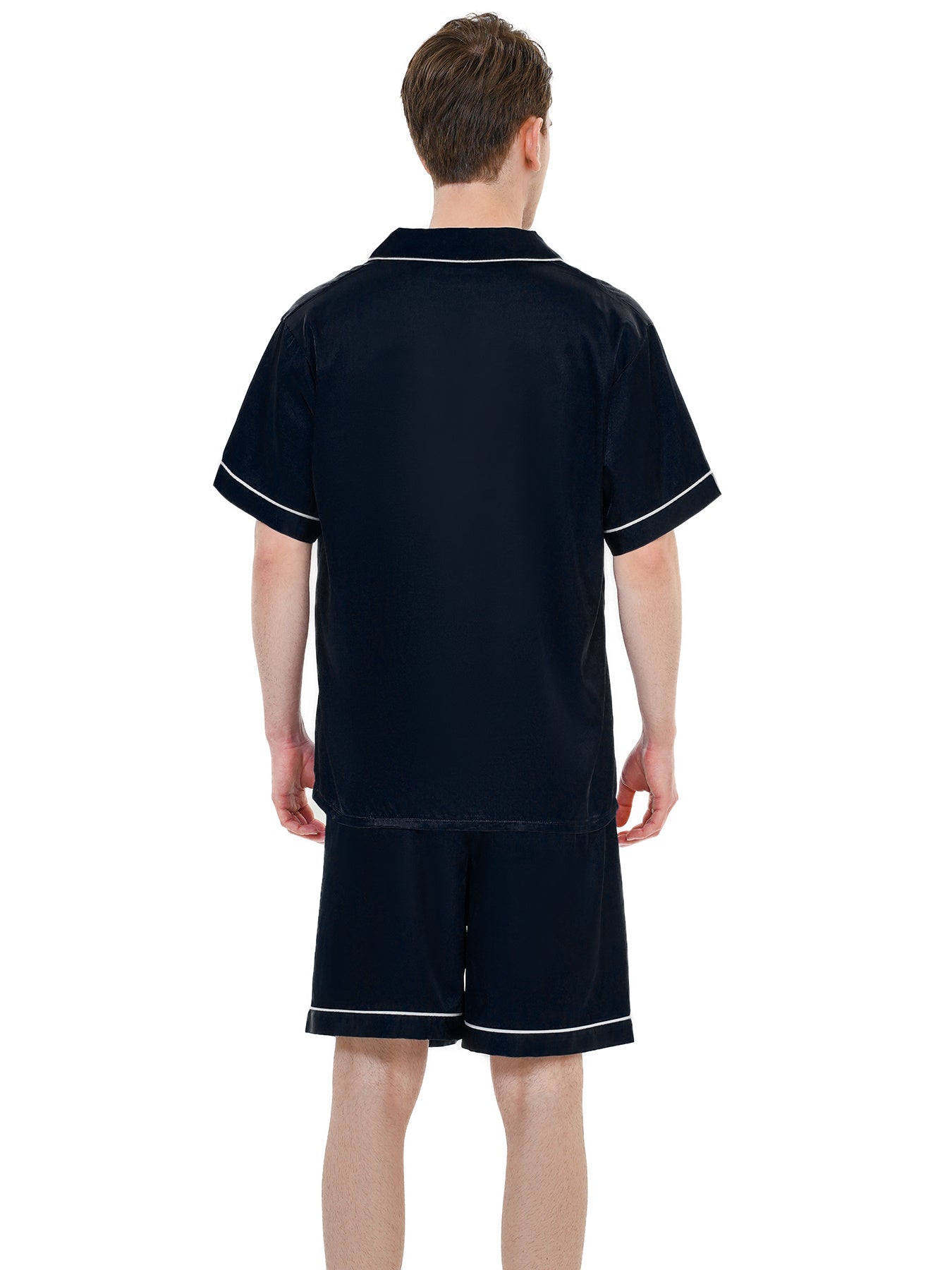 Ice Silk Men's Pajama Set
