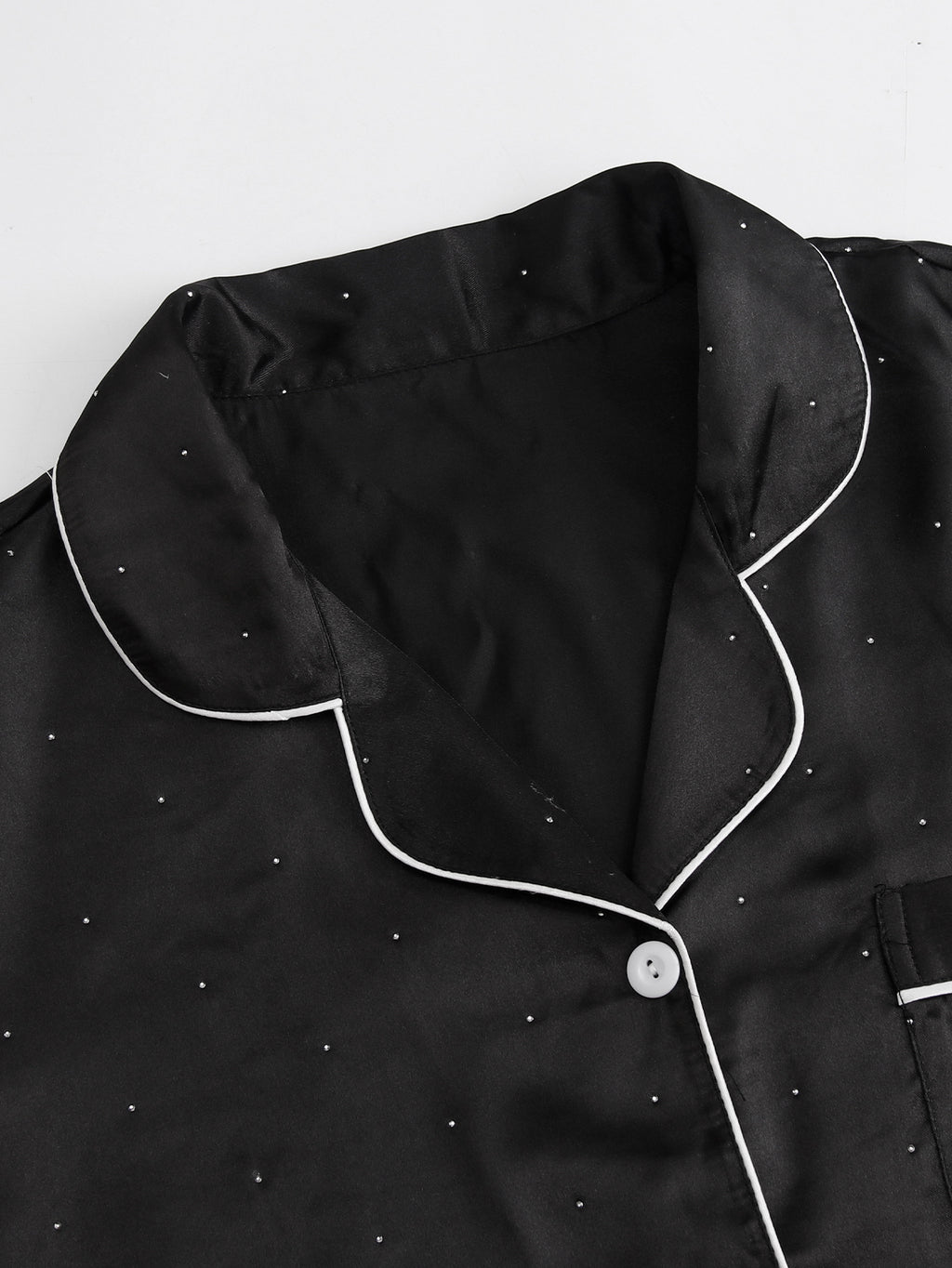 Ice Silk Double Elder Girl Pajama Set