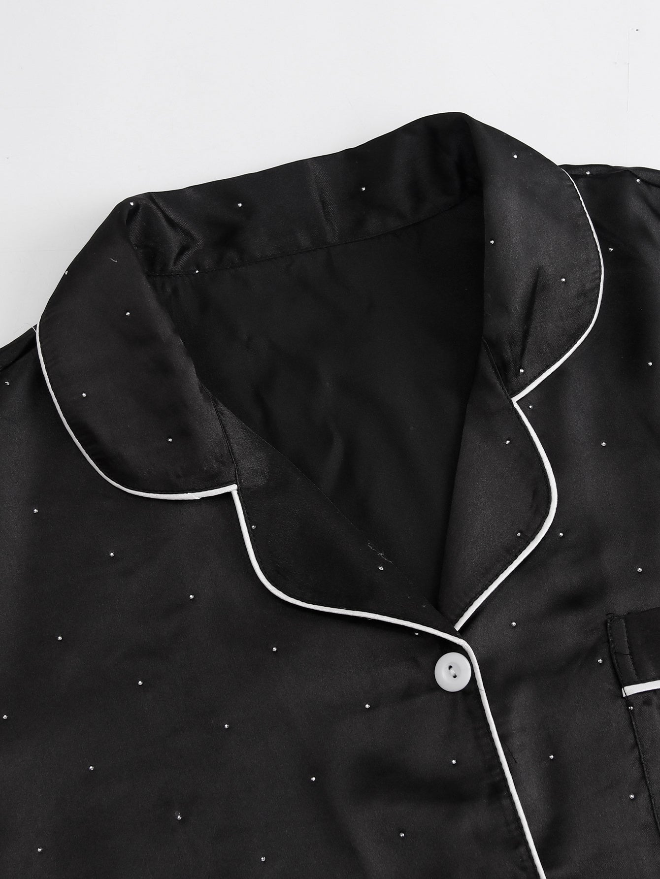 Ice Silk Double Elder Girl Pajama Set