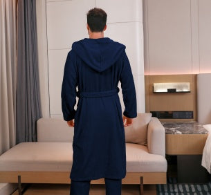 Men's Fibre Velvet Gown Set